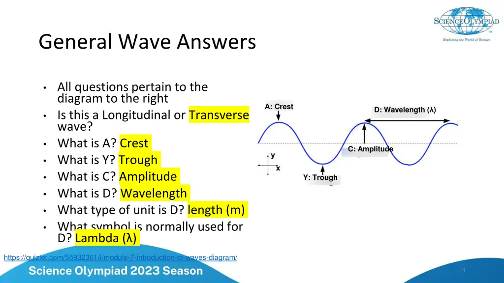 general wave answers