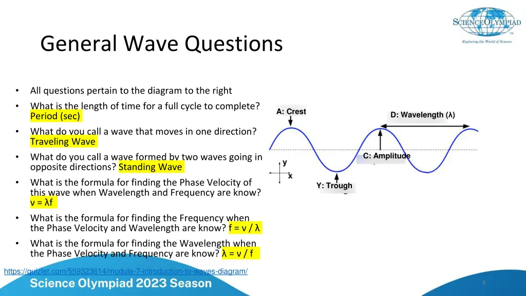 general wave questions 2