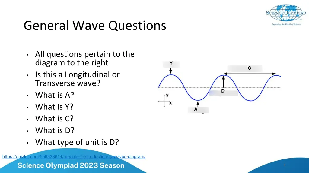 general wave questions