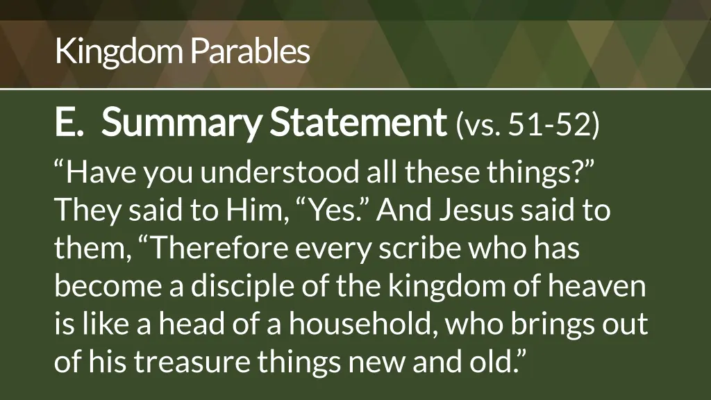 kingdom parables 4