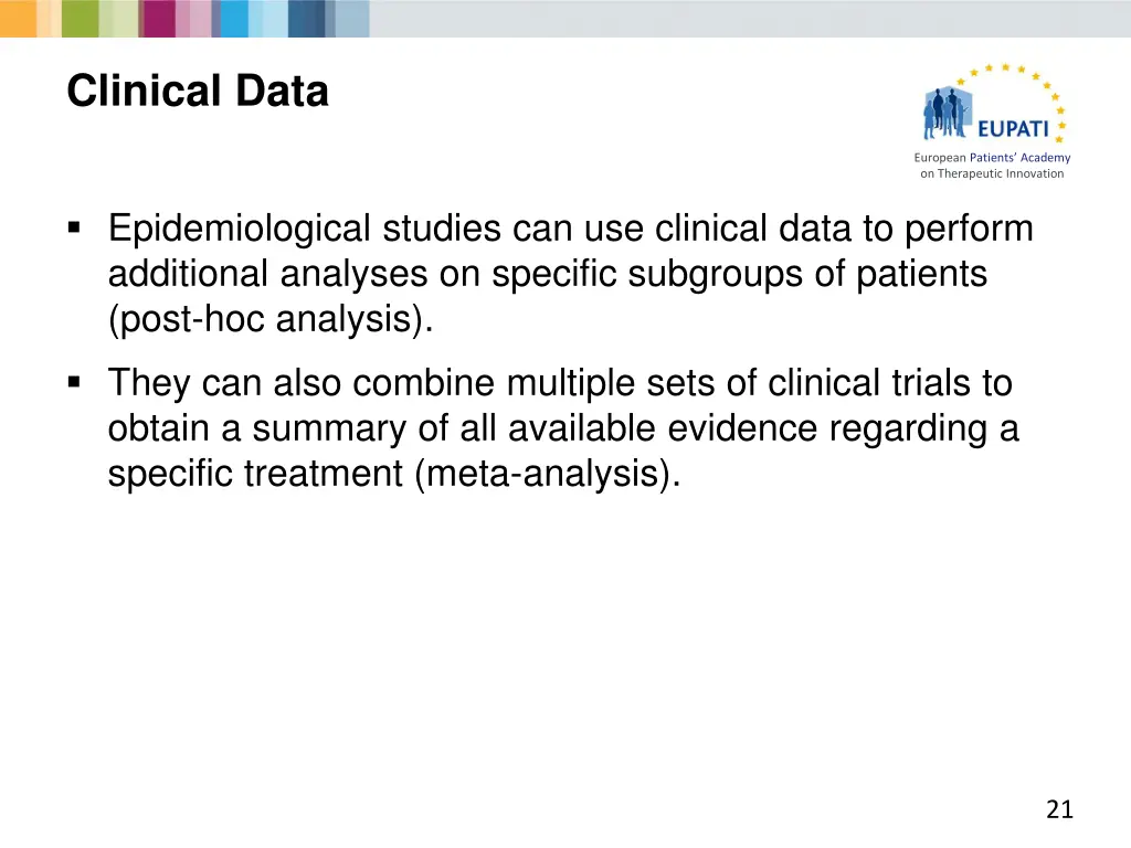 clinical data