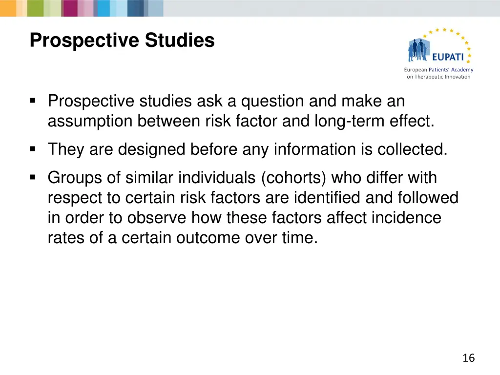 prospective studies