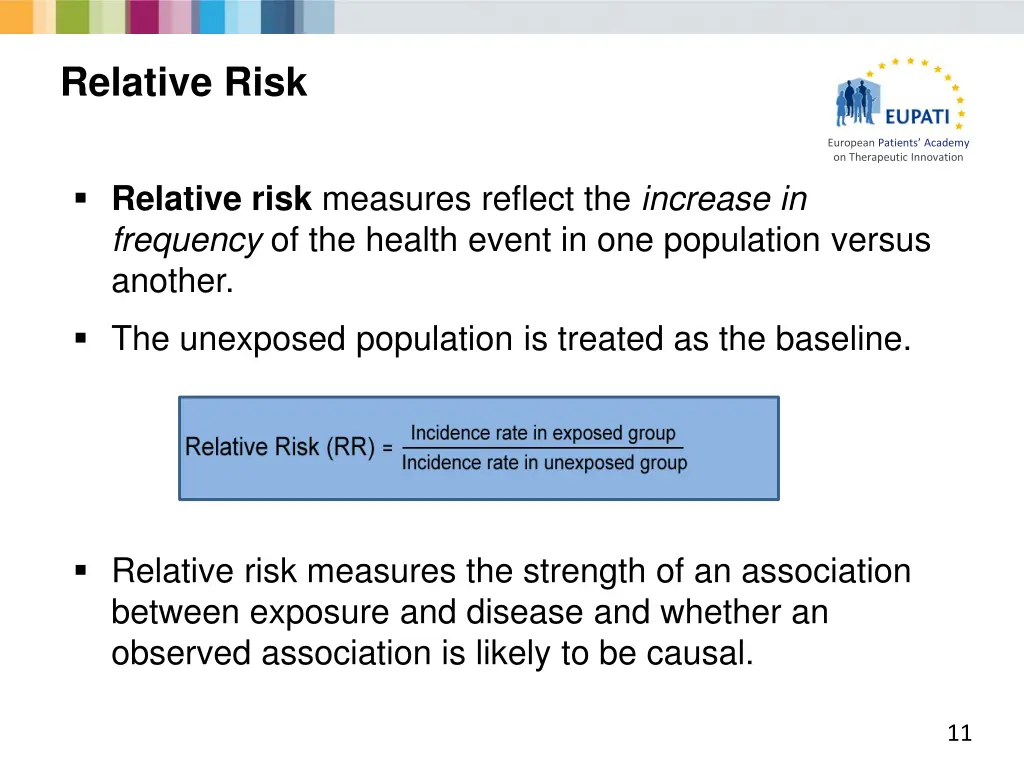 relative risk