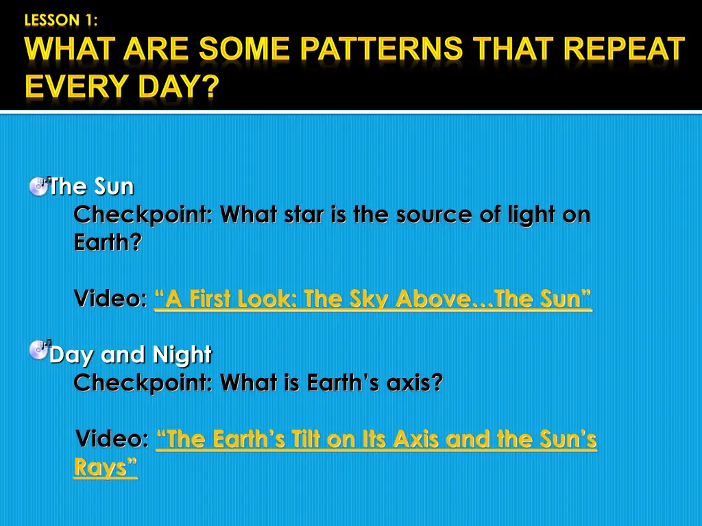 the sun checkpoint what star is the source
