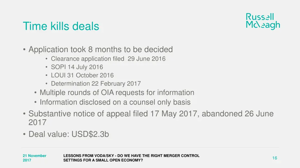 time kills deals
