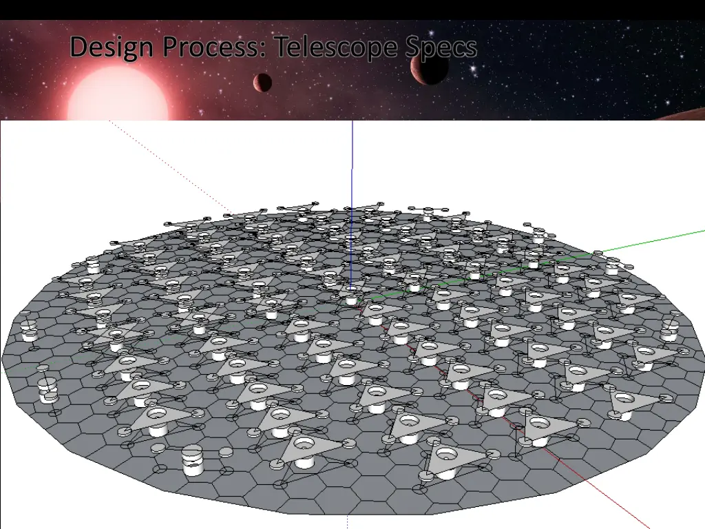 design process telescope specs 1