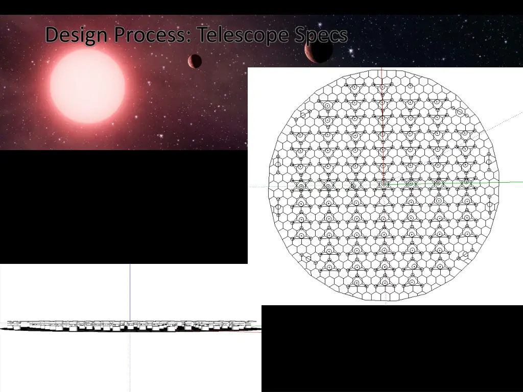 design process telescope specs 2