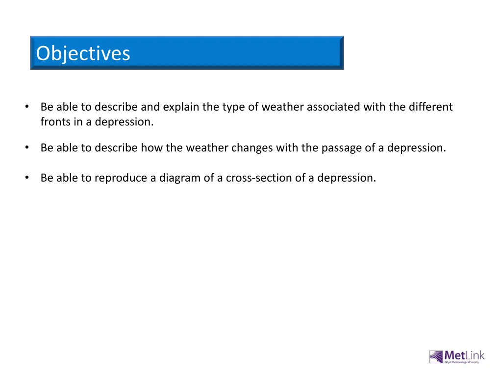 objectives