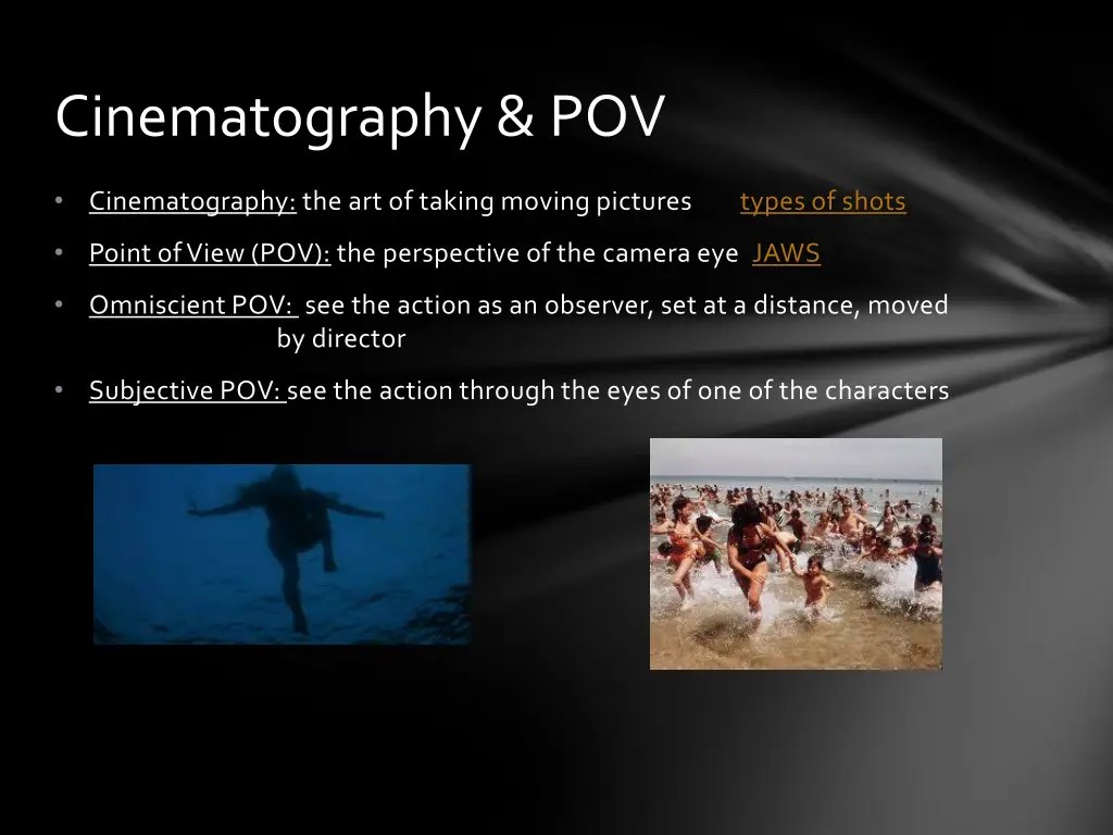 cinematography pov