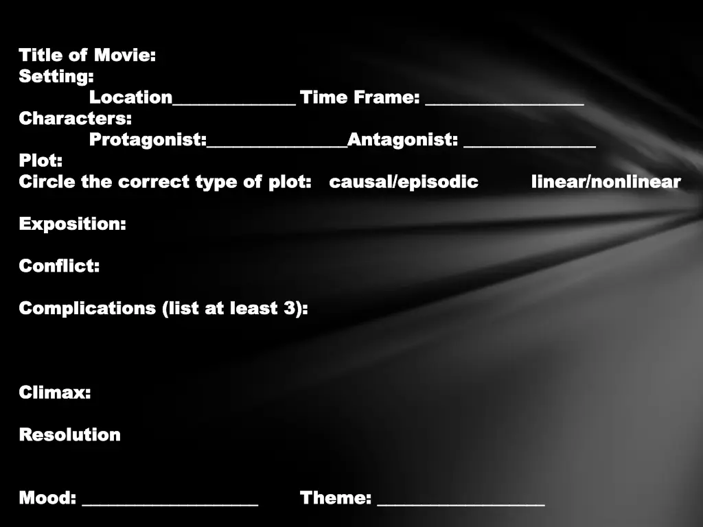 title title of movie of movie setting setting