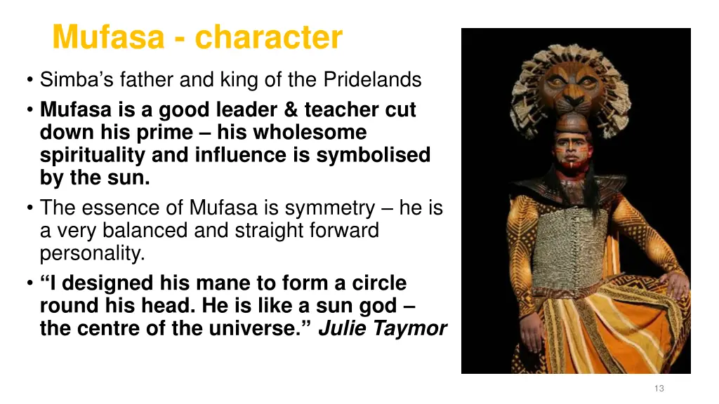 mufasa character