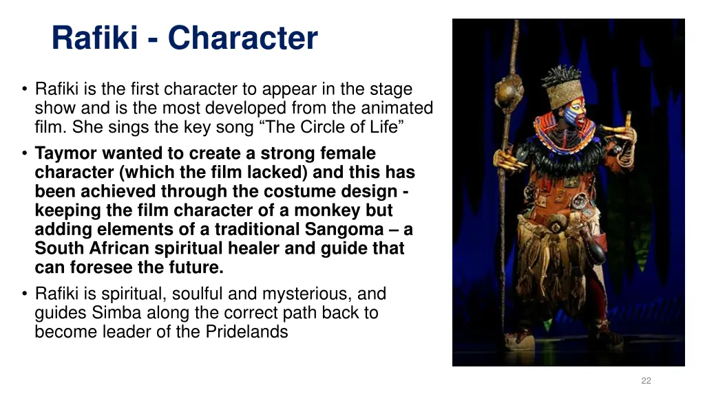 rafiki character