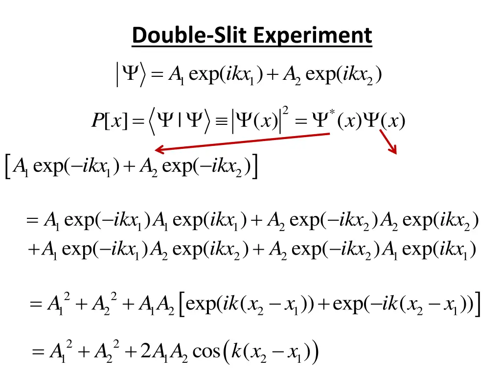 double slit experiment 1