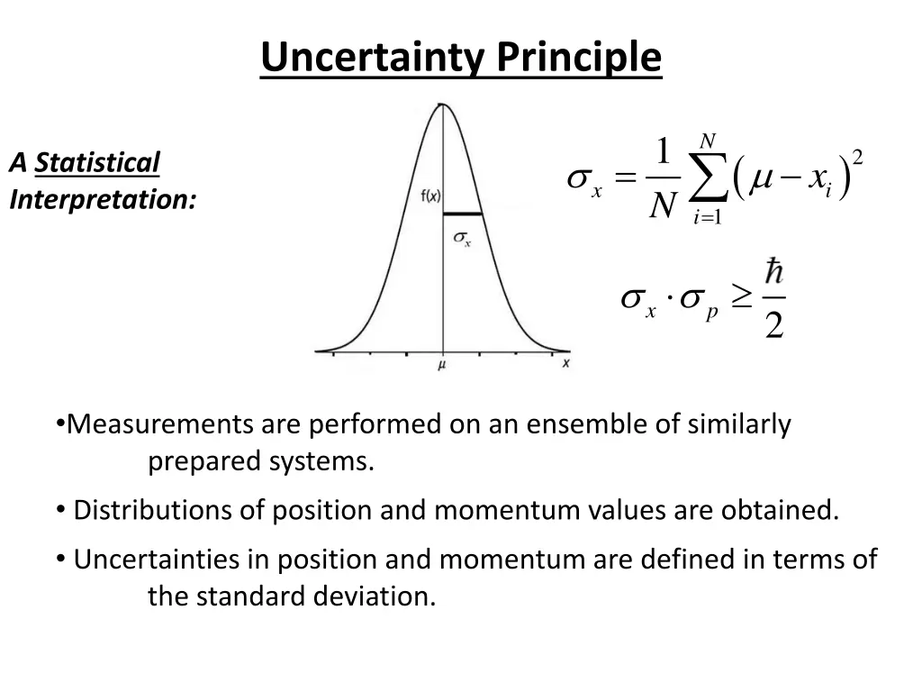 uncertainty principle 3