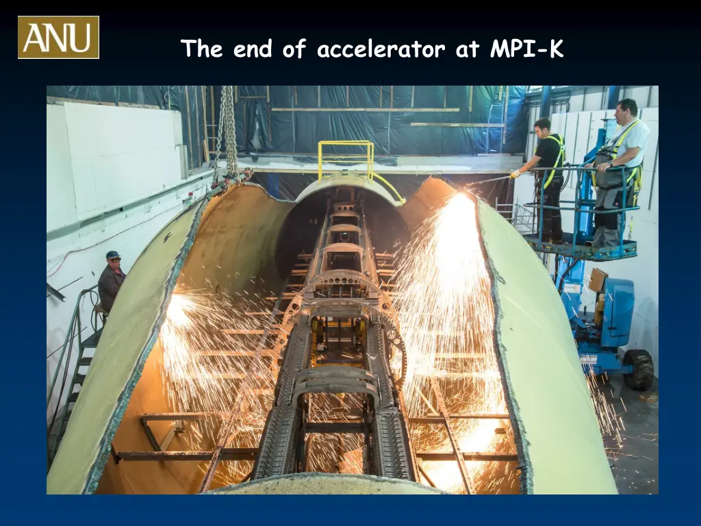 the end of accelerator at mpi k