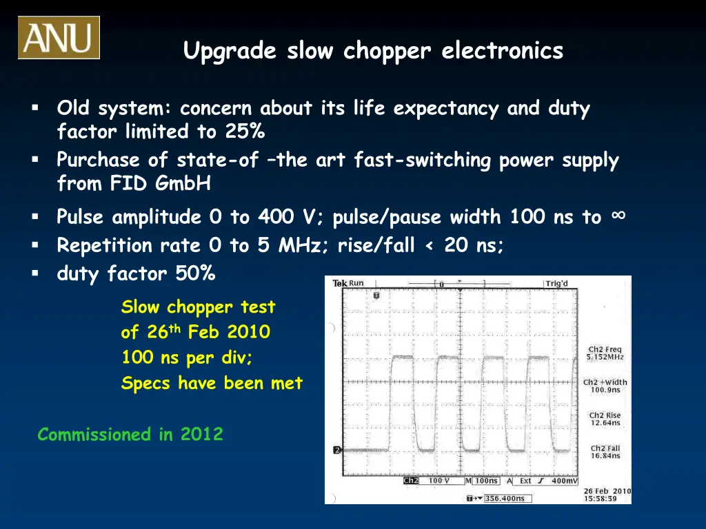 upgrade slow chopper electronics