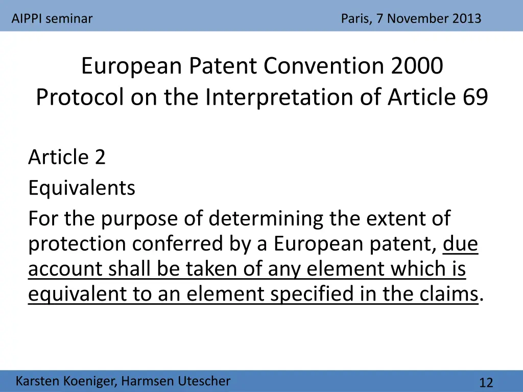 aippi seminar 11
