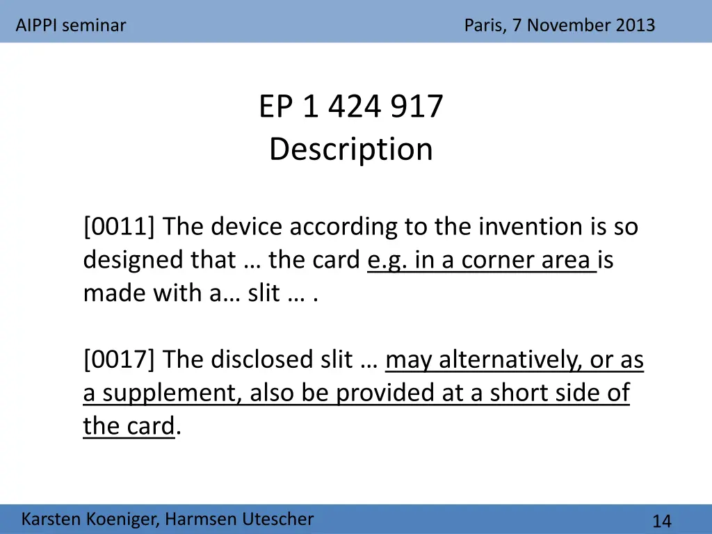 aippi seminar 13
