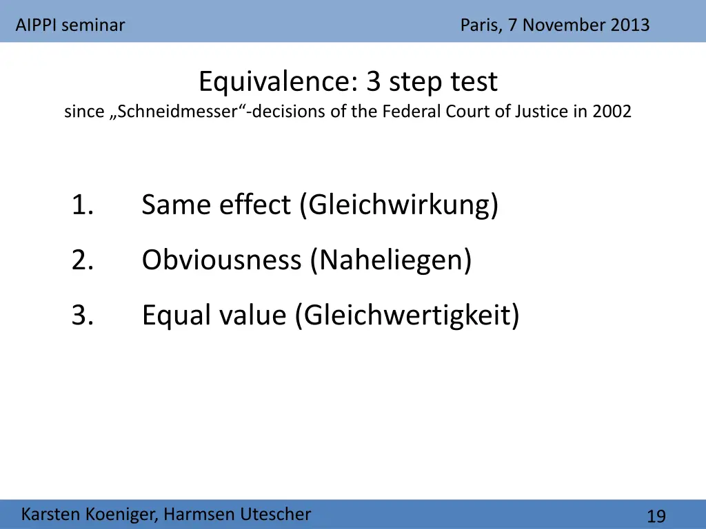 aippi seminar 18
