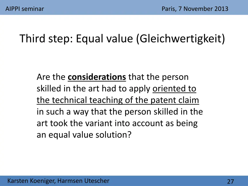 aippi seminar 26