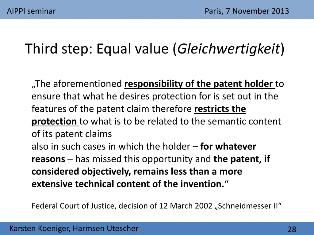 aippi seminar 27