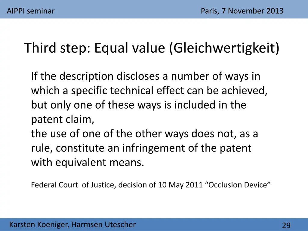 aippi seminar 28