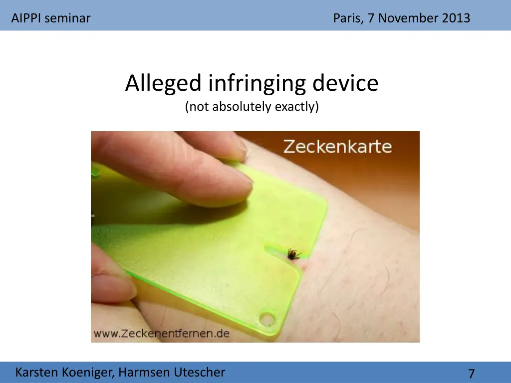 aippi seminar 6