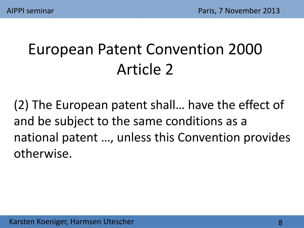 aippi seminar 7