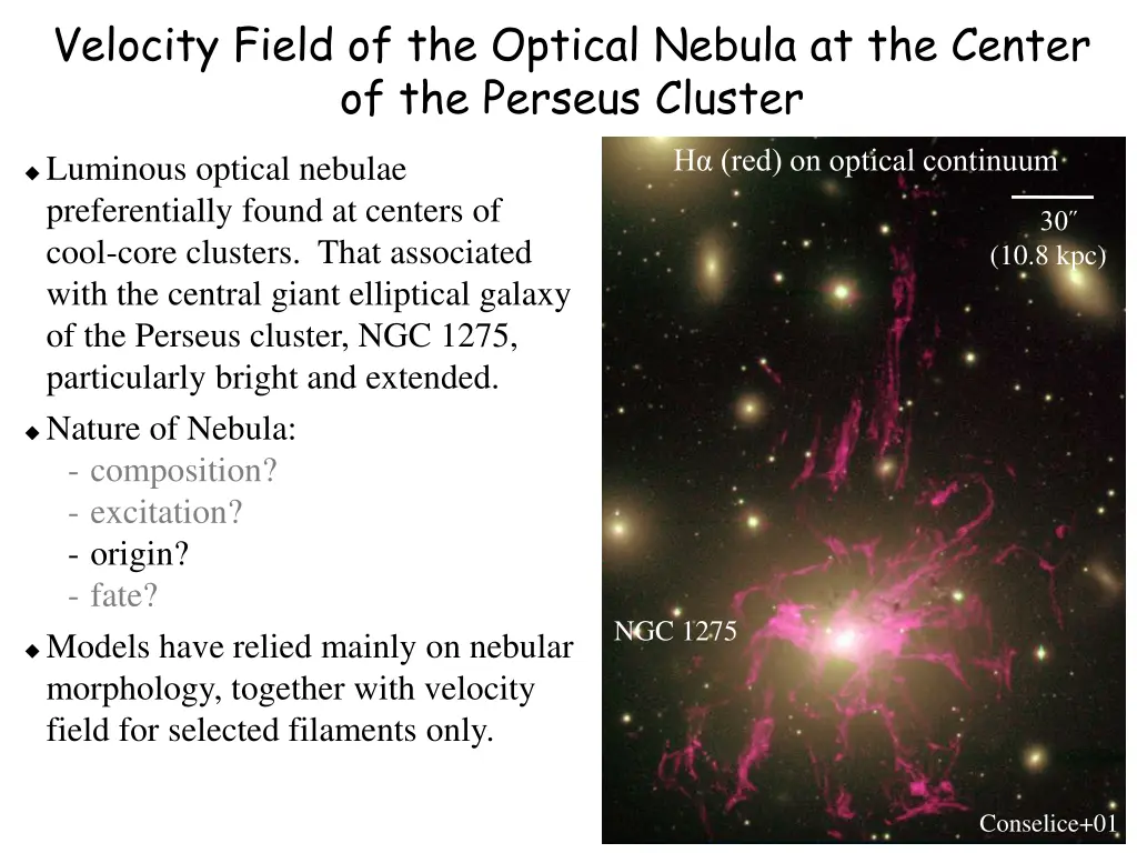 velocity field of the optical nebula 2