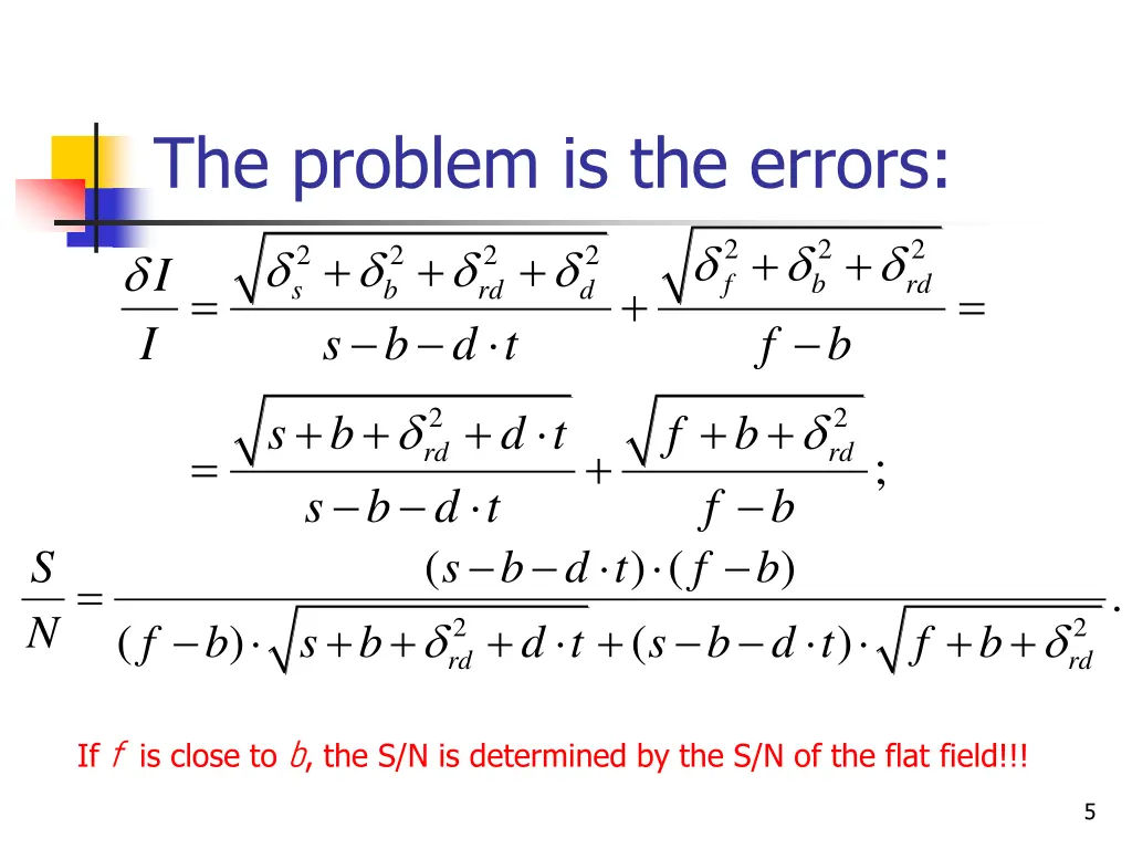 the problem is the errors