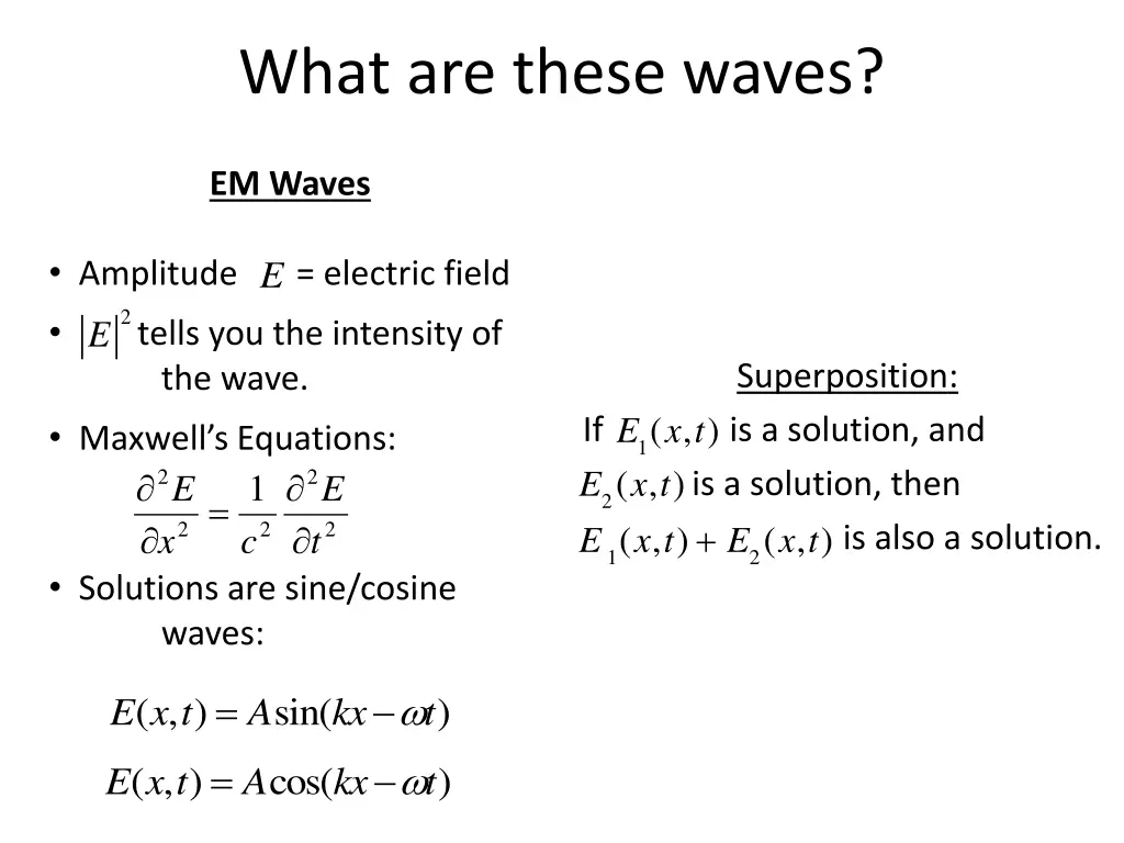 what are these waves