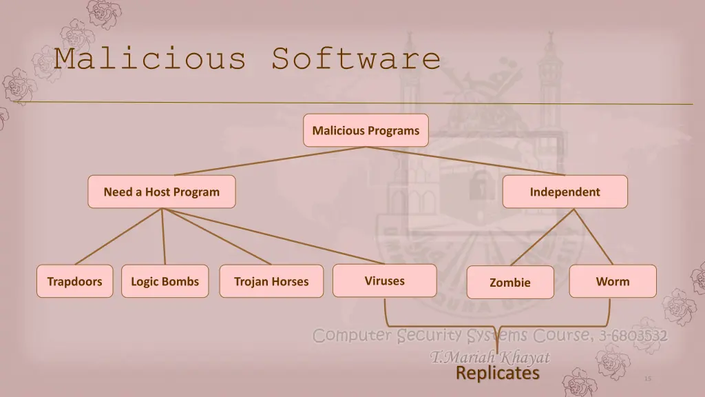 malicious software 1
