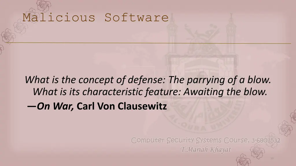 malicious software