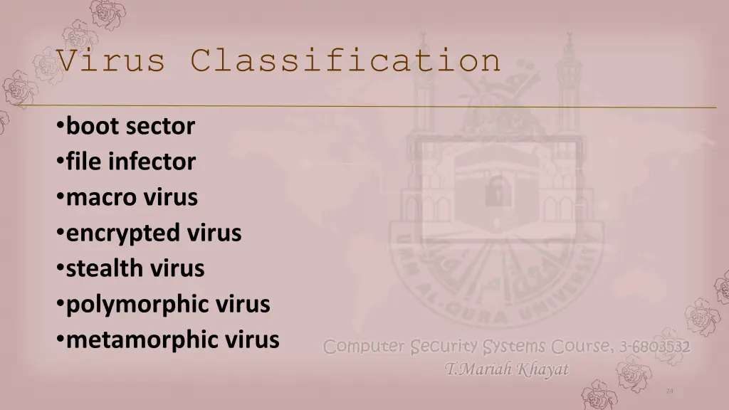 virus classification