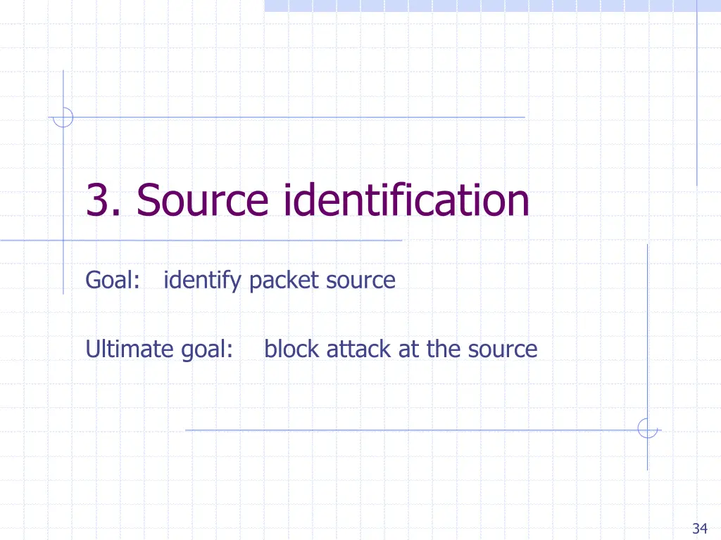 3 source identification