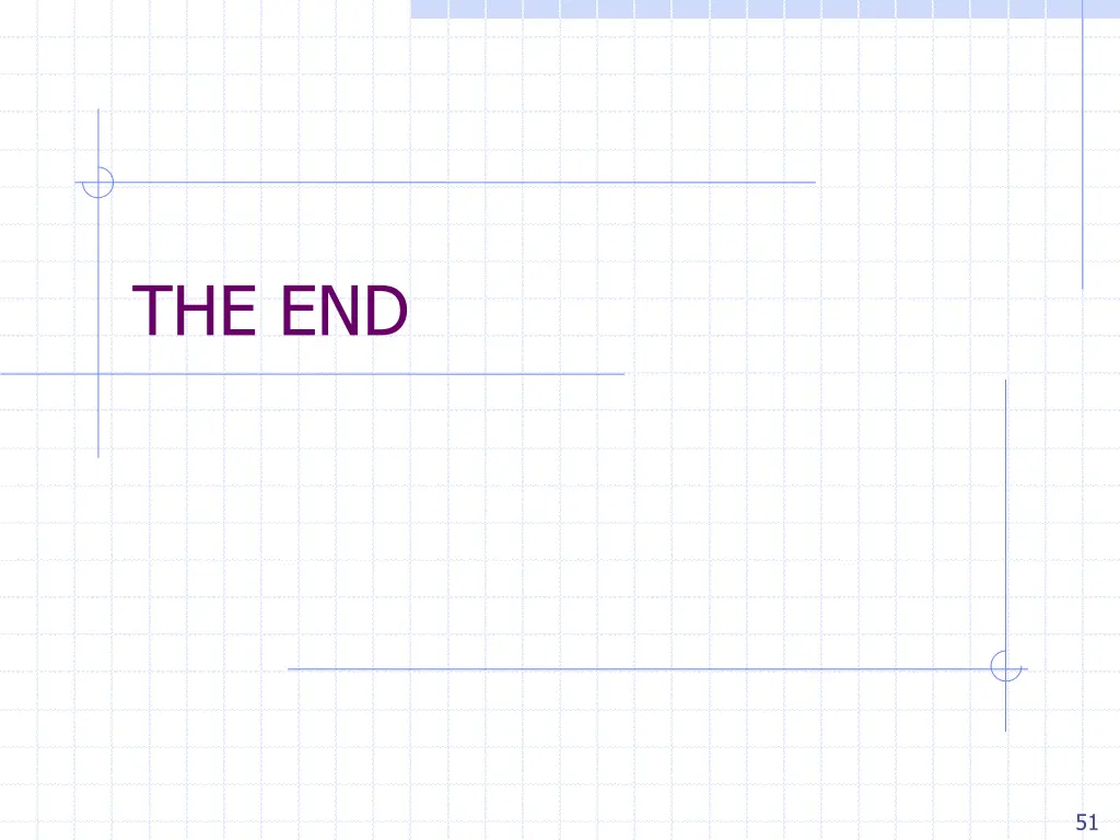 the end