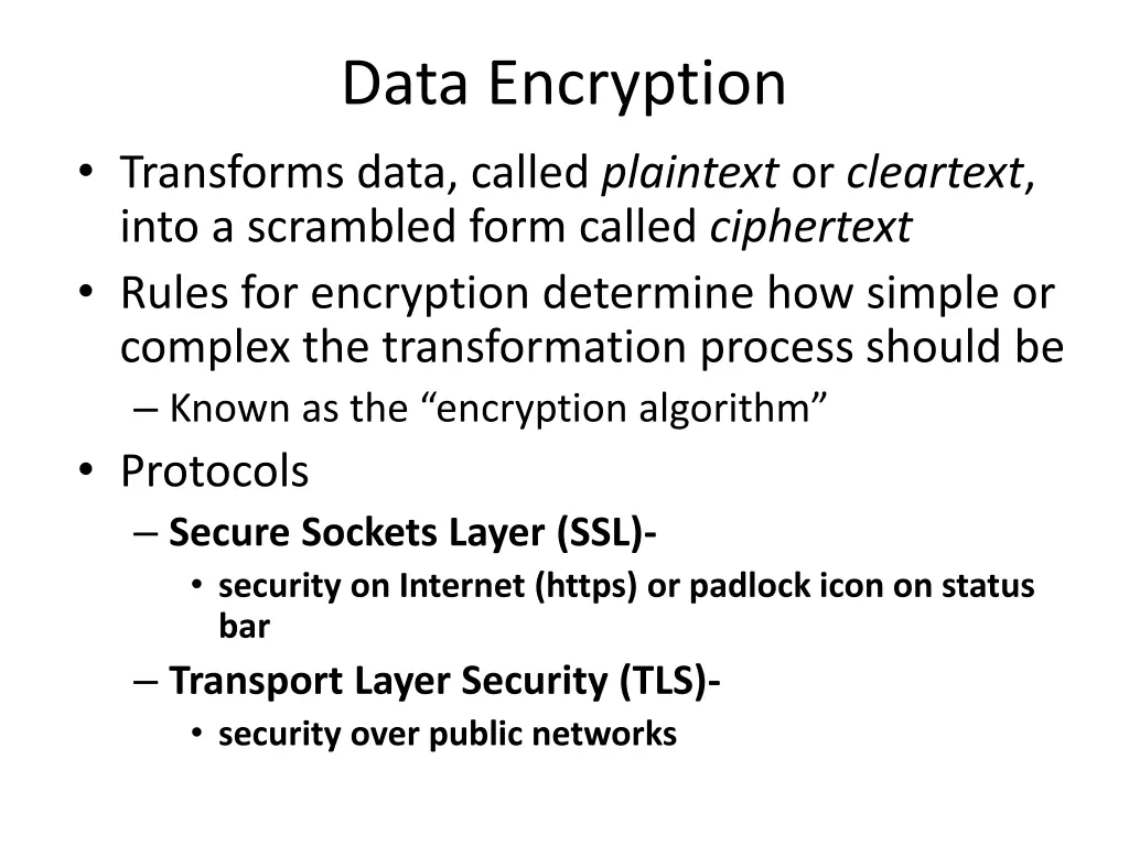 data encryption