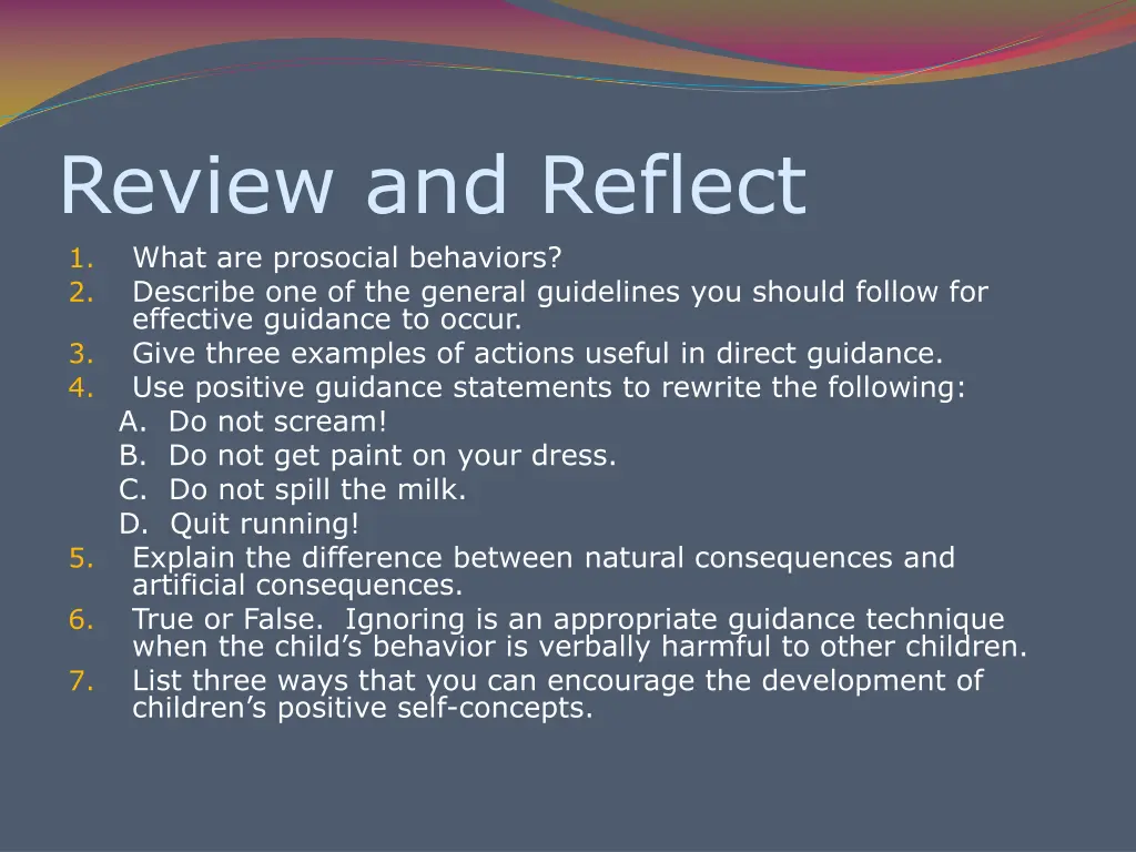 review and reflect 1 what are prosocial behaviors