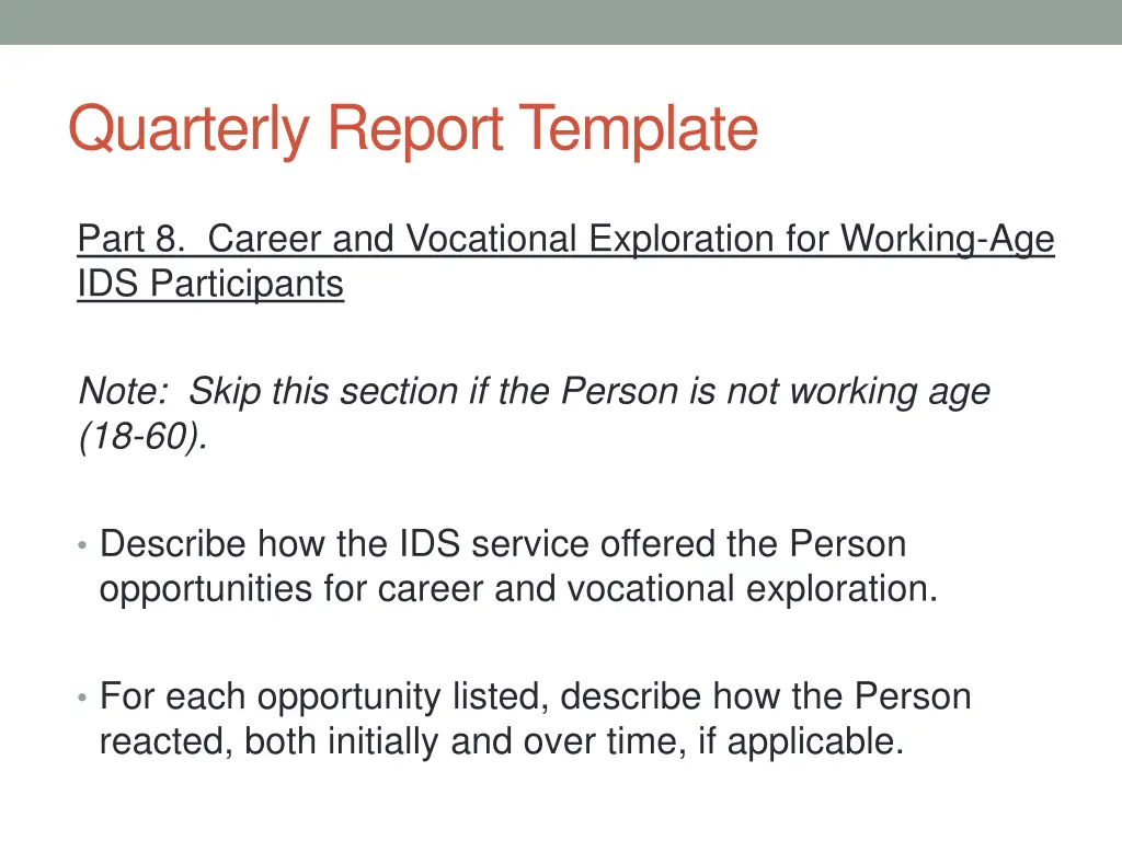 quarterly report template 10