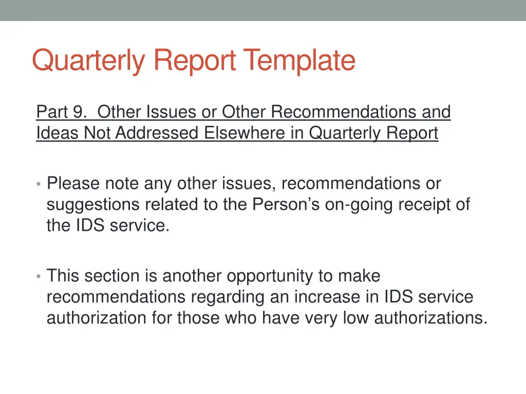 quarterly report template 12