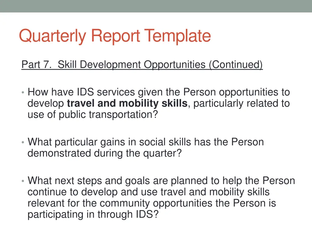 quarterly report template 9