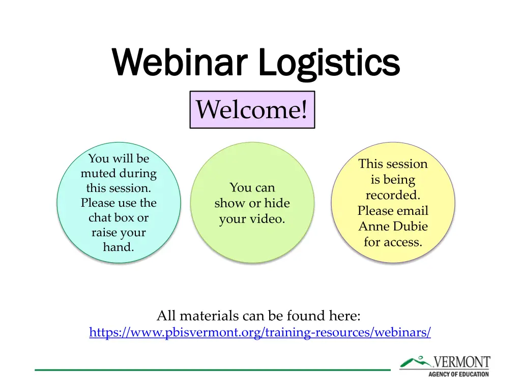 webinar logistics webinar logistics