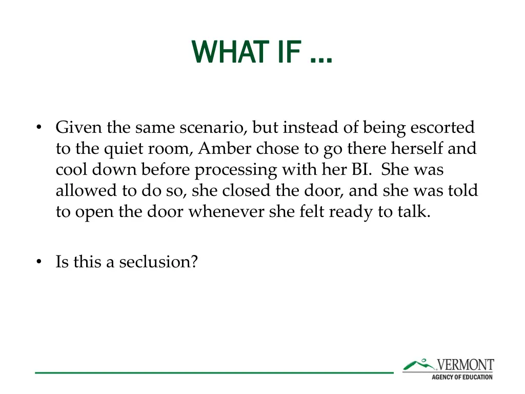 what if what if