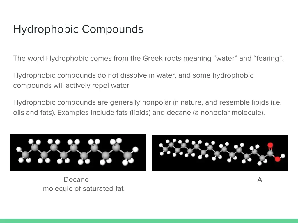 hydrophobic compounds