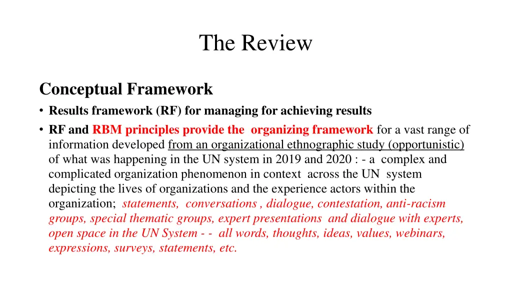 the review 1