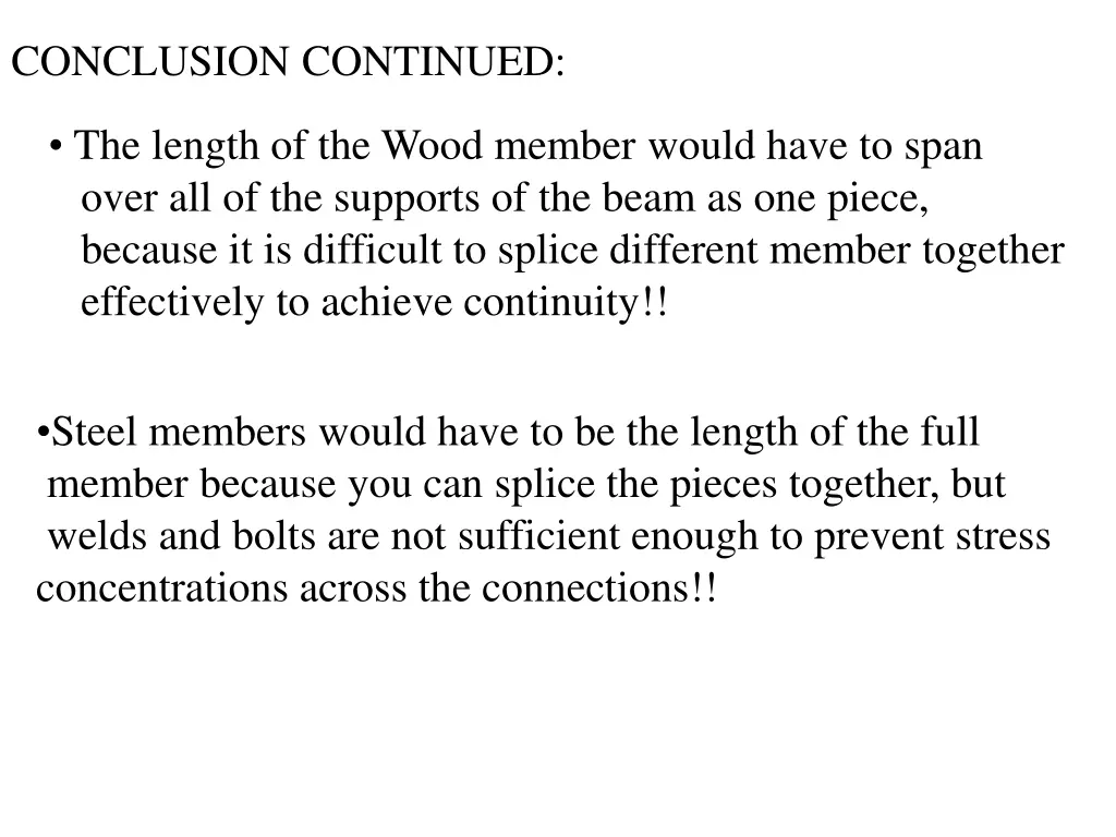 conclusion continued