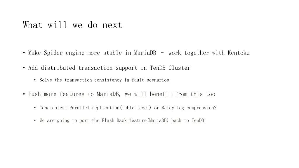 what will we do next