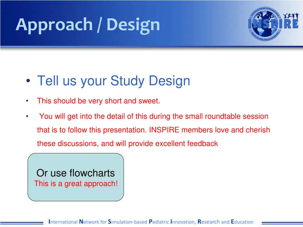 approach design