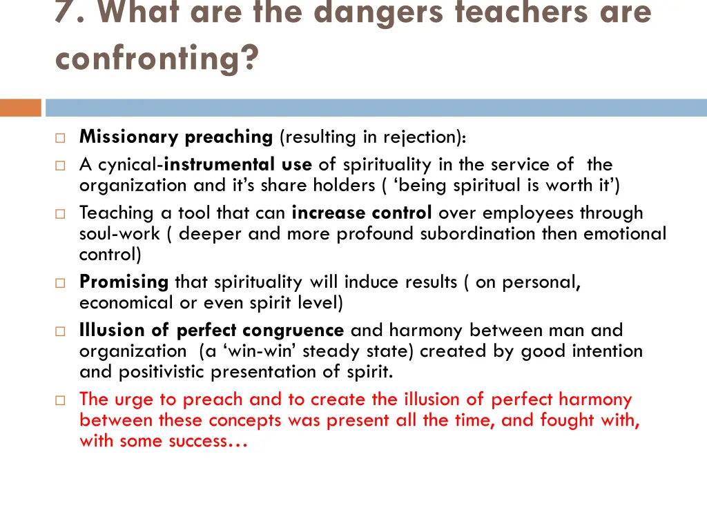 7 what are the dangers teachers are confronting