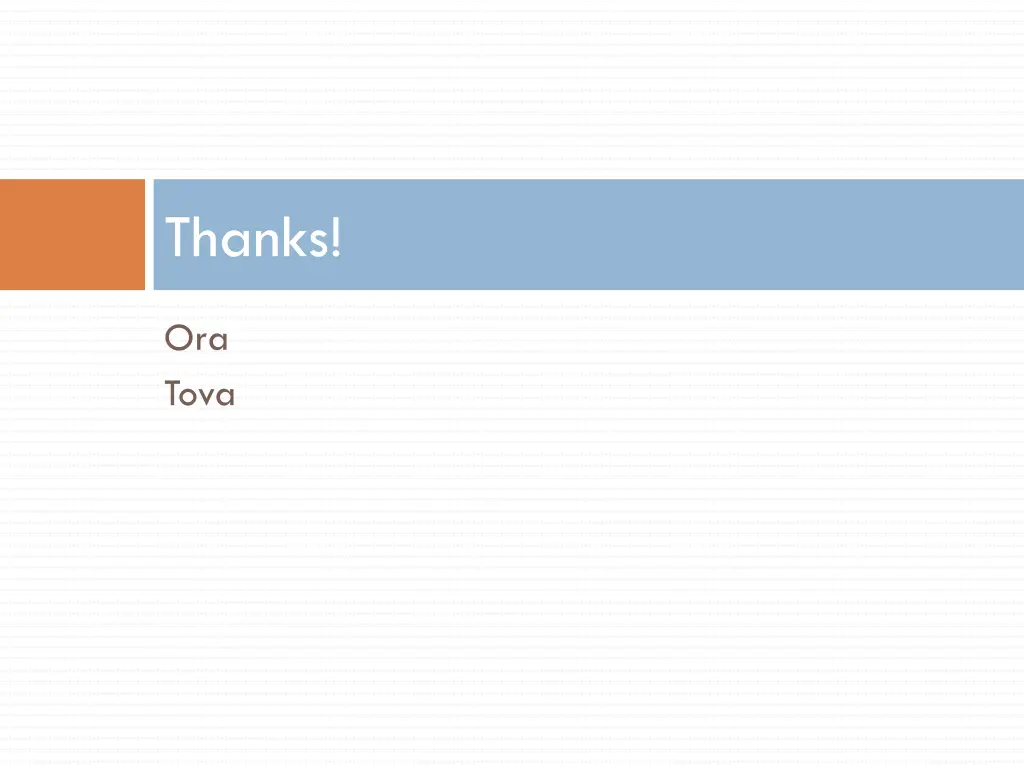 thanks